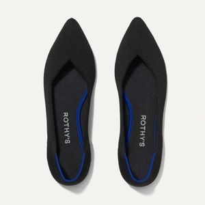 Rothy's The Point Black Classic Flats 9.5